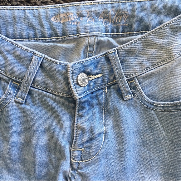 Old Navy Light Blue Capris - Picture 2 of 3